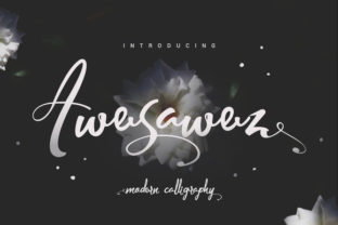 Awesawez Font Review: A Modern Script for Designers