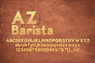 AZ Barista: A Vintage Serif Font for Editorial Design