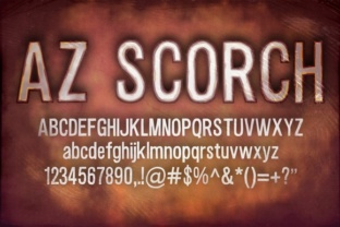 AZ Scorch: The Clean Sans Serif Font for Modern Brands