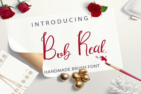 Bob Real Font Review: Elevating Campaign Visuals with Script Handwritten Style