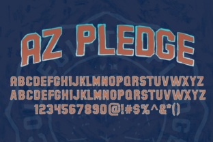 Branding with AZ Pledge: A Vintage Sans Serif for Modern Shops