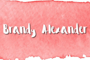 Brandy Alexander: A Playful Script Handwritten Font for Editors