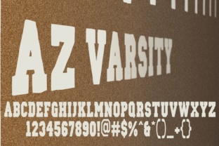 Bringing AZ Varsity Font to Life in Modern Branding