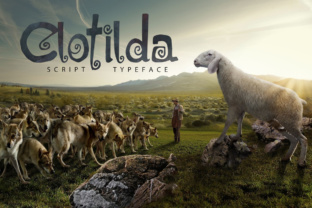 Clotilda: A Fun Script Handwritten Font for Makers