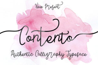Contento Script: A Modern Typeface for Digital Branding