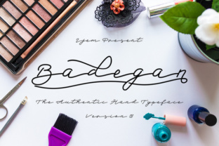 Designing with Badegan Script for Modern Editorial Layouts