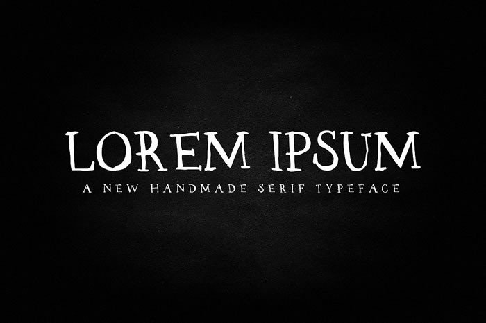 Elevate Web Headers with the Lorem Ipsum Typeface