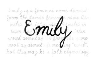 Emily: The Script Font That Elevates Small Business Brands