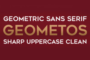 Geometos: The Sharp Sans Serif Font for Branding