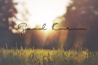 Good Karma: A Handwritten Typeface for Editorial Calm