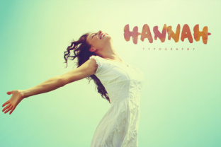 Hannah: A Water-Paint Font for Authentic Branding