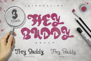 Hey Buddy Font Review: A Stylish Script for Branding
