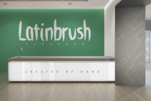 Latinbrush: A Hand Painted Script Font for Digital Branding