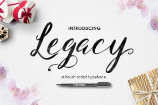 Legacy Brush Font Review for Bold Branding