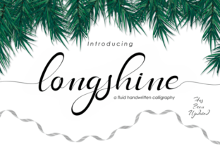 Longshine Font Review: A Fluid Script for Modern Branding