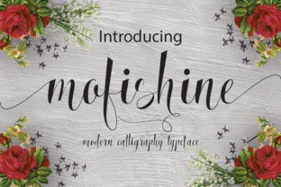 Mofishine: A Fresh Script Handwritten Font for Modern Branding