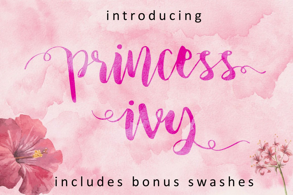 Princess Ivy Font for Elegant Web Design Projects
