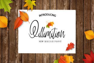 Qillimition: The Perfect Script Handwritten Font for Makers