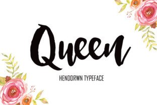 Queen Script Handwritten Font for Digital Branding