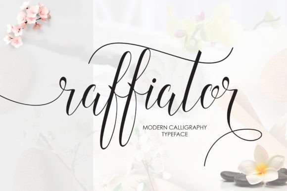Raffiator: A Modern Script Handwritten Font for Branding