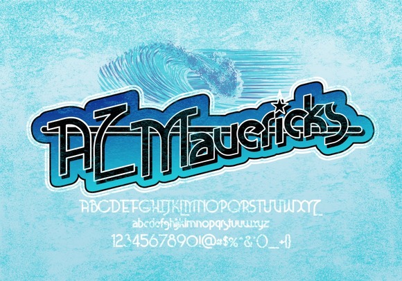 Reviewing AZ Mavericks: A Retro Slab Serif for Bold Branding