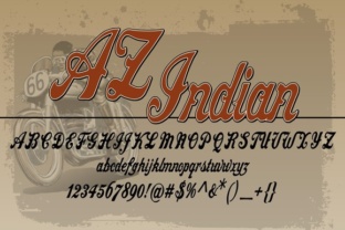 Revive Vintage Style with AZ Indian Script Handwritten Fonts