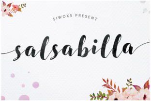 Salsabilla: The Bold Brush Typeface for Viral Campaigns