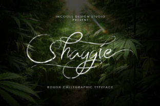 Shaggie Font: A Rough Dancing Script for Makers