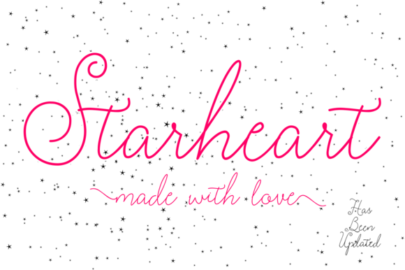 Starheart Font Review: Elegant Script for Weddings & Branding