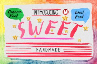 Sweet: The Organic Script Font for Digital Branding