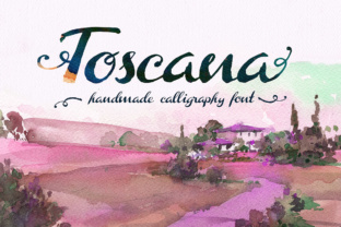 Toscana: A Calligraphy Font for Elegant Editorial Design
