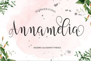 Transform Your Brand with Annamelia Script Font