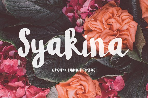 Upgrade Your Brand Identity with Syakina Script Font
