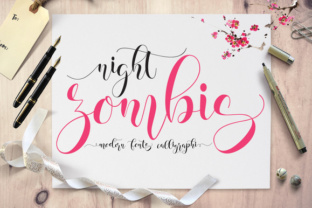 Using Zombis Night Font for Authentic Brand Identity