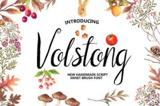 Volstong Font Review: A Sweet Brush Typeface for Brands