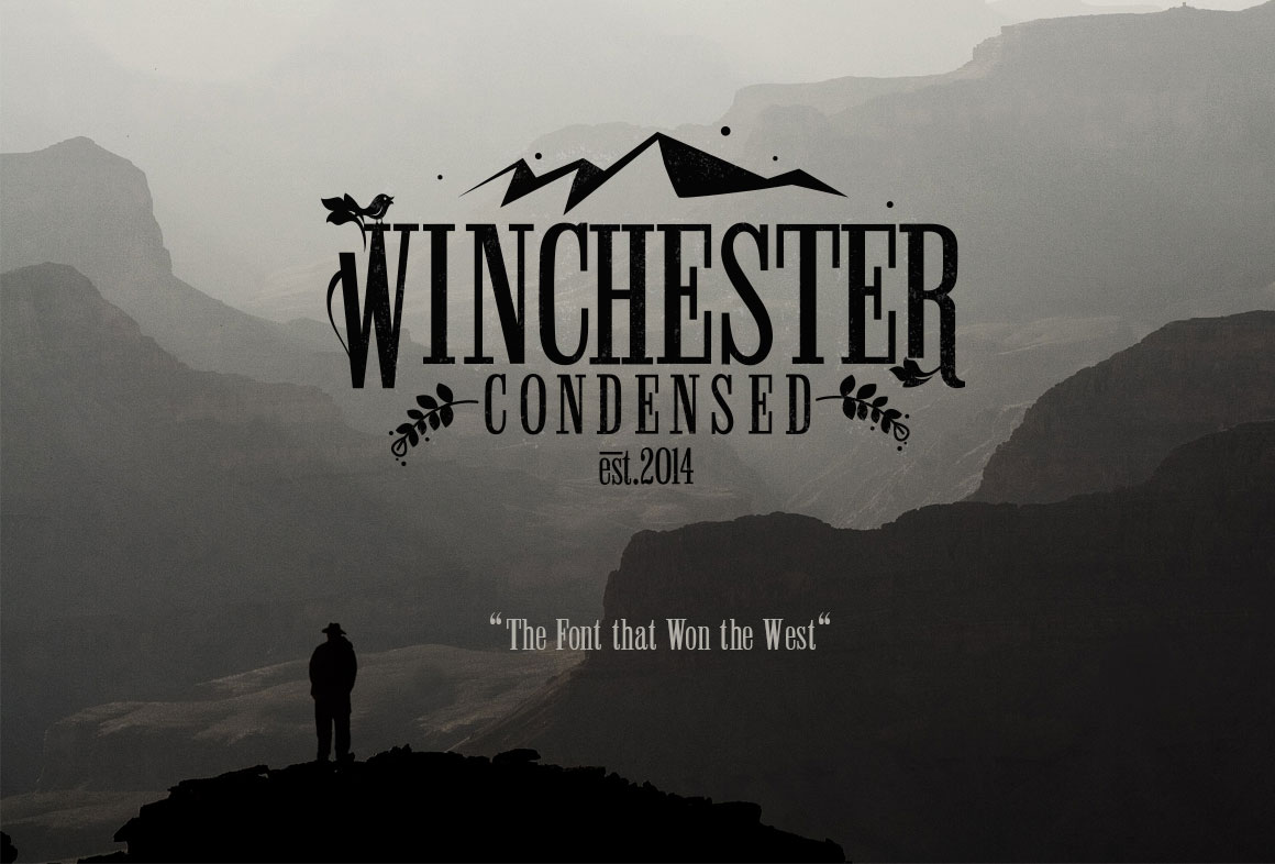 Winchester Condensed: A Slab Serif Font for Bold Branding
