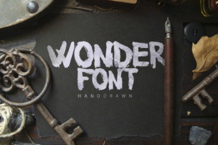 Wonder: A Handbrushed Script Font for Editorial Design